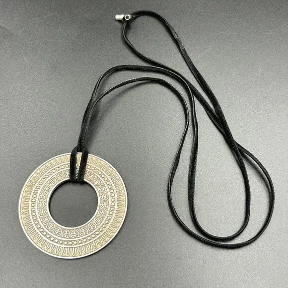 Christofle Sterling Silver Pendant Necklace - Picture 2 of 5